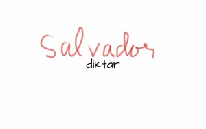 Salvador diktar utan att bli asocial